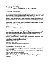 Bài giảng về Mở Khí Quản - Tai Mũi Họng môn Y khoa | Trường Đại Học Tây Nguyên