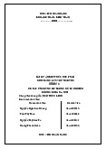 Bài dự án kết thúc học phần: Ứng dụng IoT trong xử lý ô nhiễm không khí ở Hà Nội môn Năng lực số ứng dụng | Học viện Ngân hàng