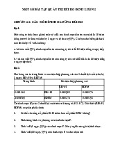 Bài tập môn Quản trị rủi ro | Đại học Kinh tế Quốc Dân