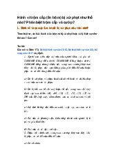 Hành vi trộm cắp (ăn trộm) bị xử phạt như thế nào? Phân biệt trộm cắp và cướp?