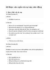 Tổng hợp 60 Đoạn văn ngắn tả mẹ hay, cảm động | Tập Làm Văn 5