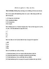 Đề thi giữa kì 1 Khoa học tự nhiên  7 Cánh diều năm 2024 - 2025 - Phần môn Hoá