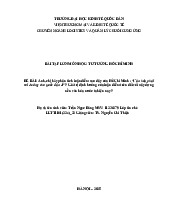 Phân tích luận điểm sau đây của Hồ Chí Minh: "Văn hóa phải soi đường cho quốc dân đi" | Môn Tư tưởng Hồ Chí Minh - Đại học Kinh Tế Quốc Dân