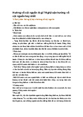 Hướng về cội nguồn là gì? Nghị luận hướng về cội nguồn hay nhất