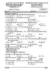 Đề giữa học kỳ 1 Toán 10 năm 2024 – 2025 trung tâm Lê Thị Hồng Gấm – TP HCM