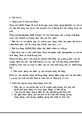 Vận Chuyển Hàng Rời Lỏng: Tầm Quan Trọng và Đặc Điểm | Kinh tế công cộng | Đại học Hàng hải Việt Nam