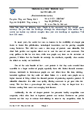 Bài thi giữa kỳ Tiếng Anh Thương Mại | Trường Đại học Thương Mại