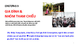 Bài giảng Chương 3: Gia đình & nhóm tham chiếu môn Hành vi người tiêu dùng | Học viện Nông nghiệp Việt Nam