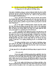 Câu hỏi ôn tập môn Chủ nghĩa xã hội khoa học | Đại Học Hà Nội