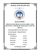 Chính Sách Thay Thế Xe Xăng Bằng Xe Điện Tại Việt Nam | Môn Kinh tế đầu tư - Đại học Kinh Tế Quốc Dân