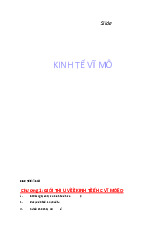 Lý thuyết tổng hợp môn kinh tế vĩ mô | Trường Đại học Kinh tế Thành phố Hồ Chí Minh