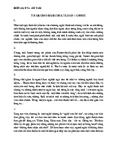 Tài liệu mở bài bằng lí luận văn học