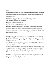 bài tập tâm lý học đại cương chương 1