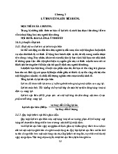 Chương 3 LÝ THUYẾT NGƯỜI TIÊU DÙNG | Đại học Kinh tế Kỹ thuật Công nghiệp