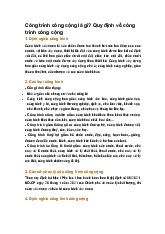 Công trình công cộng là gì? Quy định về công trình công cộng