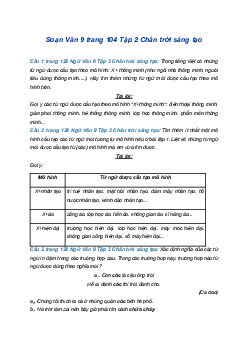 Soạn bài Thực hành tiếng Việt trang 128 | SGK Ngữ Văn 9 Chân trời sáng tạo (Tập 2)