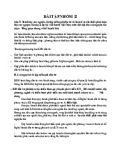 Nguyên Tắc Lập Kế Hoạch Đầu Tư | Môn Kinh tế đầu tư - Đại học Kinh Tế Quốc Dân