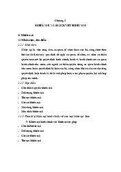 Đề cương ôn tập Khiếu nại tố cáo - Luật tố tụng dân sự | Học viện Cán bộ Thành phố Hồ Chí Minh
