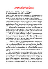 Tổng hợp bài văn hay đạt giải học sinh giỏi quốc gia | Môn Lý luận Văn học - Đại học Sư Phạm Hà Nội
