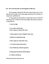 Các nội dung chính của đề cương nghiên cứu khoa học - Khoa Tiếng Anh | Đại học Mở Hà Nội