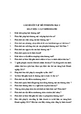 160 câu hỏi ôn tập môn thương mại luậth học - luật kinh doanh | trường Đại học Huế