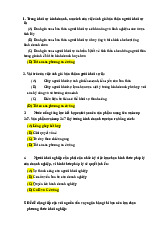 Đáp án khởi nghiệp 2 - Đánh giá bản thân và ý tưởng kinh doanh môn Khởi nghiệp | Trường Đại học Thủy Lợi