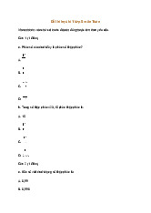 Tổng hợp Đề thi học kì 1 môn Toán lớp 5 mới nhất