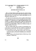 Đề thi giữa kỳ I năm 2019-2020 Môn: Tài Chính Doanh Nghiệp 2 | Trường đại học sư phạm kỹ thuật TP. Hồ Chí Minh