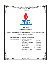 Phở bò cay Vifon vào thị trường Hàn Quốc - Marketing | Học viện Chính sách và Phát triển