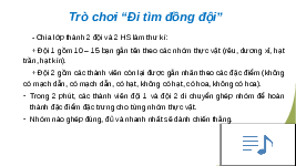 Giáo án điện tử Khoa học tự nhiên 6 bài 30 Chân trời sáng tạo : Thực hành phân loại thực vật