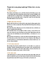 Thuộc tính của pháp luật là gì? Phân tích và cho ví dụ