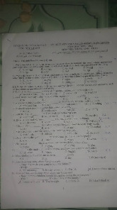 Đề thi chính thức môn Tiếng Anh kỳ thi tuyển sinh lớp 10 THPT, THPT Hậu Giang năm học 2025 - 2026