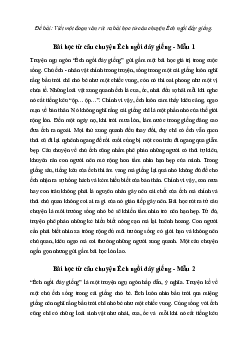 Văn mẫu lớp 7: Viết một đoạn văn rút ra bài học từ câu chuyện Ếch ngồi đáy giếng | Kết nối tri thức