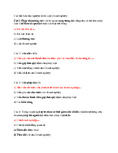 Ngân hàng câu hỏi trắc nghiệm môn luật doanh nghiệp | Học Viện Ngoại Giao