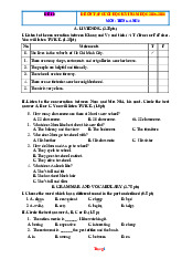 Đề Ôn Tập Cuối HK 1 Anh 6 Global 2025-2026 Có Đáp Án File Nghe-Đề 10