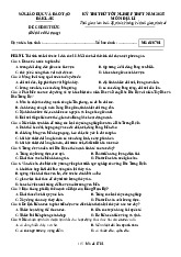 Đề thi thử tốt nghiệp THPT 2025 môn Địa lí Sở GD&ĐT Đắk Lắk