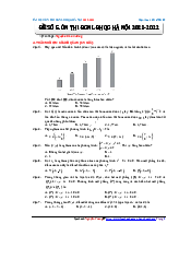 Ôn thi đánh giá năng lực(Đề 5) | Trường đại học Quốc gia Hà Nội