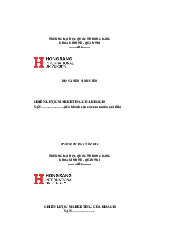 Mẫu chiến lược marketing - Digital Marketing | Trường đại học Quốc tế Hồng Bàng