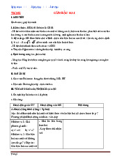 Giáo Án Đại Số 9 Học Kỳ 1 Phương Pháp Mới