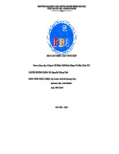 BCTT - Tổng hợp Báo cáo Thực tập QTKD tại Công ty TIC