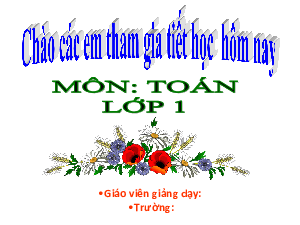 Bài 39: Toán mới  | Bài giảng PowerPoint môn Toán 1 | sách Kết nối tri thức với cuộc sống