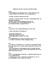 Tổng Hợp Đề Thi Vấn Đáp Luật Tài Chính | Luật Kinh Tế