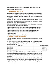 Mã ngạch viên chức là gì? Quy định danh mục mã ngạch viên chức