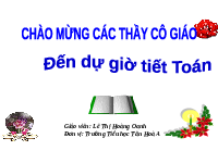 Giáo án điện tử Toán 1 Chương 1 Cánh diều: Luyện tập trang 26
