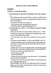 Đề Cương Môn Phân tích hệ thống | Trường Đại học Khoa học, Đại học Huế