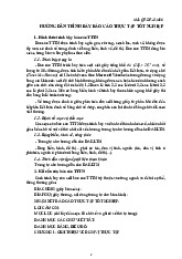 Hướng Dẫn Báo Cáo Thực Tập Tốt Nghiệp - Mẫu QT.ĐT.18. Môn Phân tích báo cáo tài chính (Phenikaa) | Đại học Trường Đại học Phenika.