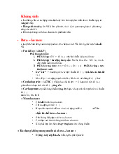 Bài 3 - Kháng sinh: Phân loại, Tác dụng và Cơ chế Hoạt động môn Miễn dịch học | Trường Đại Học Y Dược Thái Bình