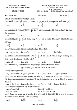 Đề thi HSG Toán 10 năm 2022 – 2023 cụm THPT huyện Yên Dũng – Bắc Giang