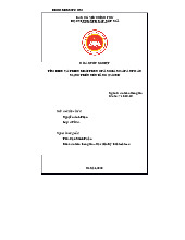 Đồ án tốt nghiệp Tìm hiểu và triển khai trung tâm giám sát an toàn Mạng trên nền tảng wazuh môn Giám sát và ứng phó sự cố an toàn mạng | Học Viện Kỹ Thuật Mật Mã