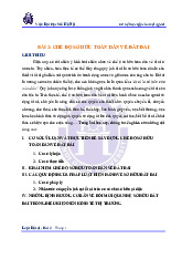 Bài 2: Chế Độ Sở Hữu Toàn Dân Về Đất Đai và Các Quy Định Pháp Lý môn Luật kinh tế | Trường đại học Mở Hà Nội